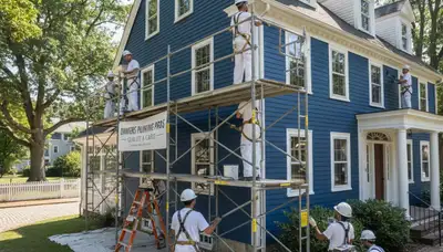 Professional painting service in Beverly, MA by Painters Beverly MA