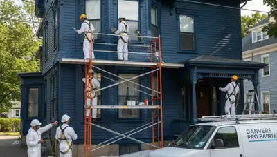 Professional painting services in Beverly, MA for residential and commercial properties