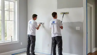 Beverly, MA drywall repair by paintersbeverlyma.com for cracks, holes, and water-damaged walls