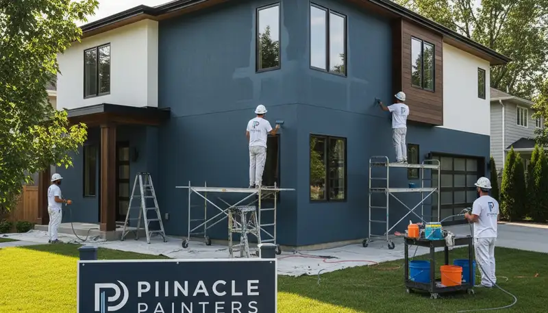 Exterior house painting in Beverly, MA by Beverly Paint Pros for durable curb appeal