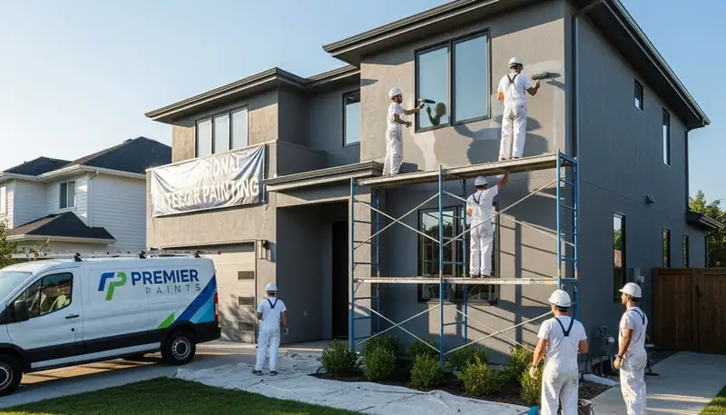 Exterior house painting in Beverly, MA by Beverly Paint Pros, boosting curb appeal and protection