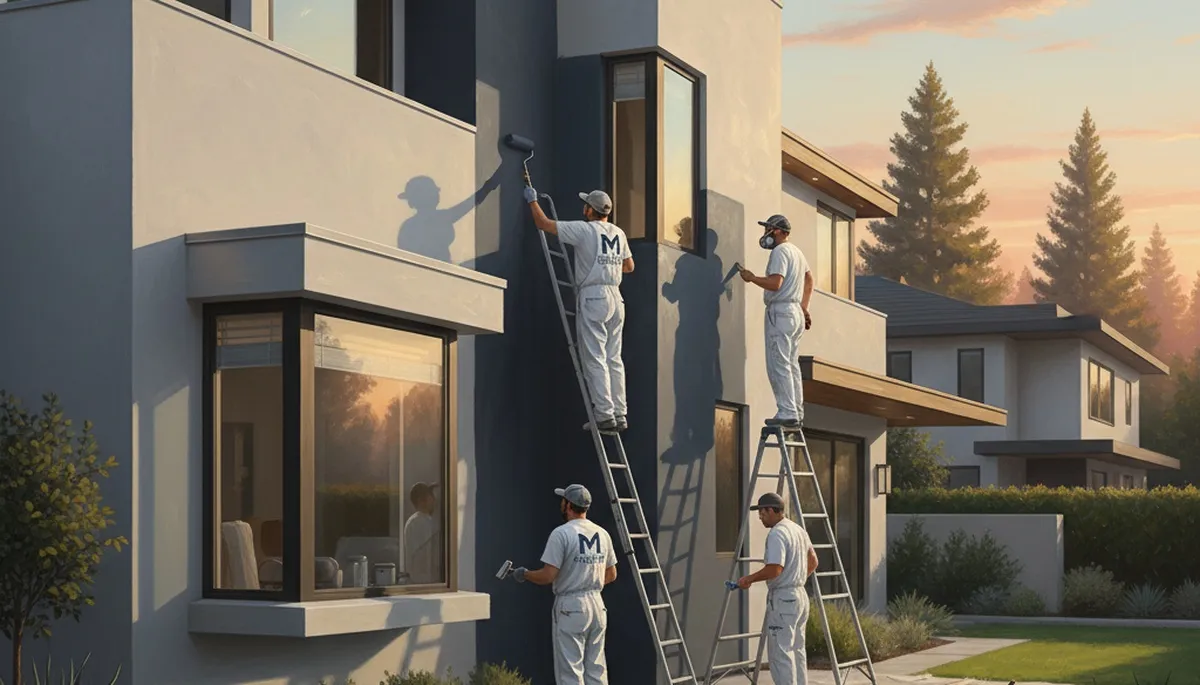 Exterior house painting in Beverly, MA by Beverly Paint Pros for durable curb appeal