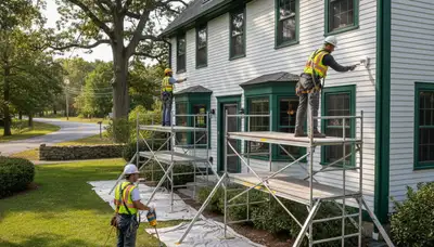 Professional painters in Beverly, MA providing interior and exterior house painting services