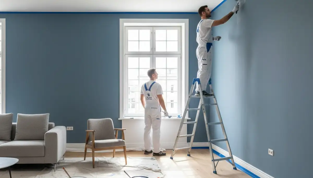 Interior house painting in Beverly, MA for coastal homes and durable New England finishes