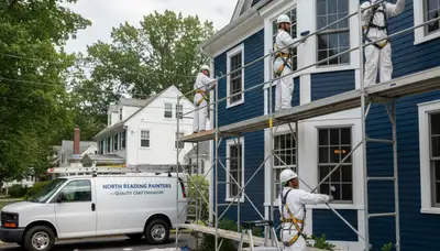 Painting contractors in Beverly, MA providing professional residential and commercial painting services