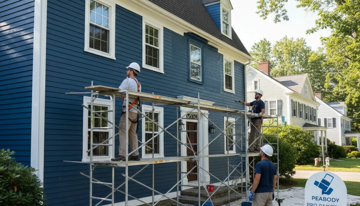 Painting contractor in Beverly, MA providing professional interior and exterior painting services