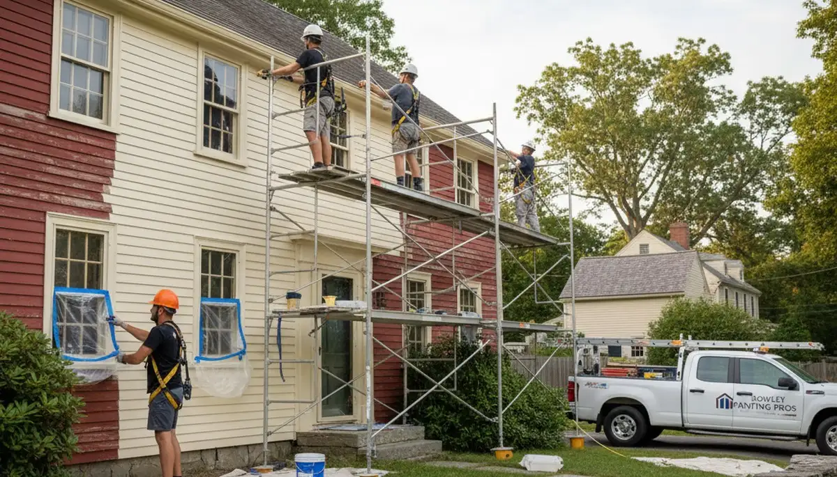 Professional painters serving Beverly, MA for interior and exterior painting services
