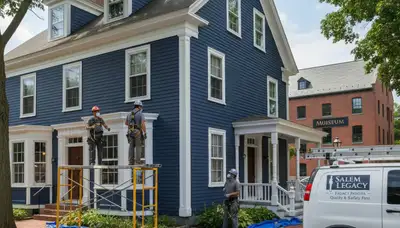 Painting contractor serving Beverly, MA for interior and exterior house painting services