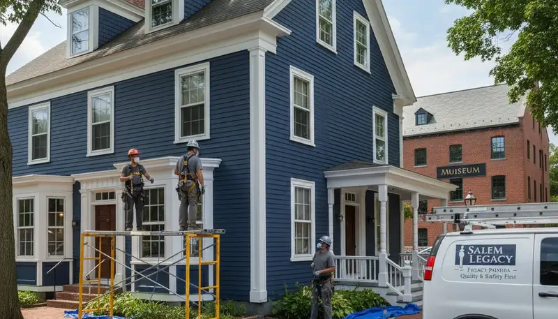 Painting contractor serving Beverly, MA for interior and exterior house painting services