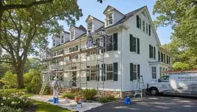 Painting contractor in Beverly, MA providing professional residential and commercial painting services