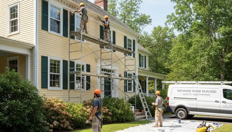 Professional Beverly, MA painting contractor for interior and exterior house painting services